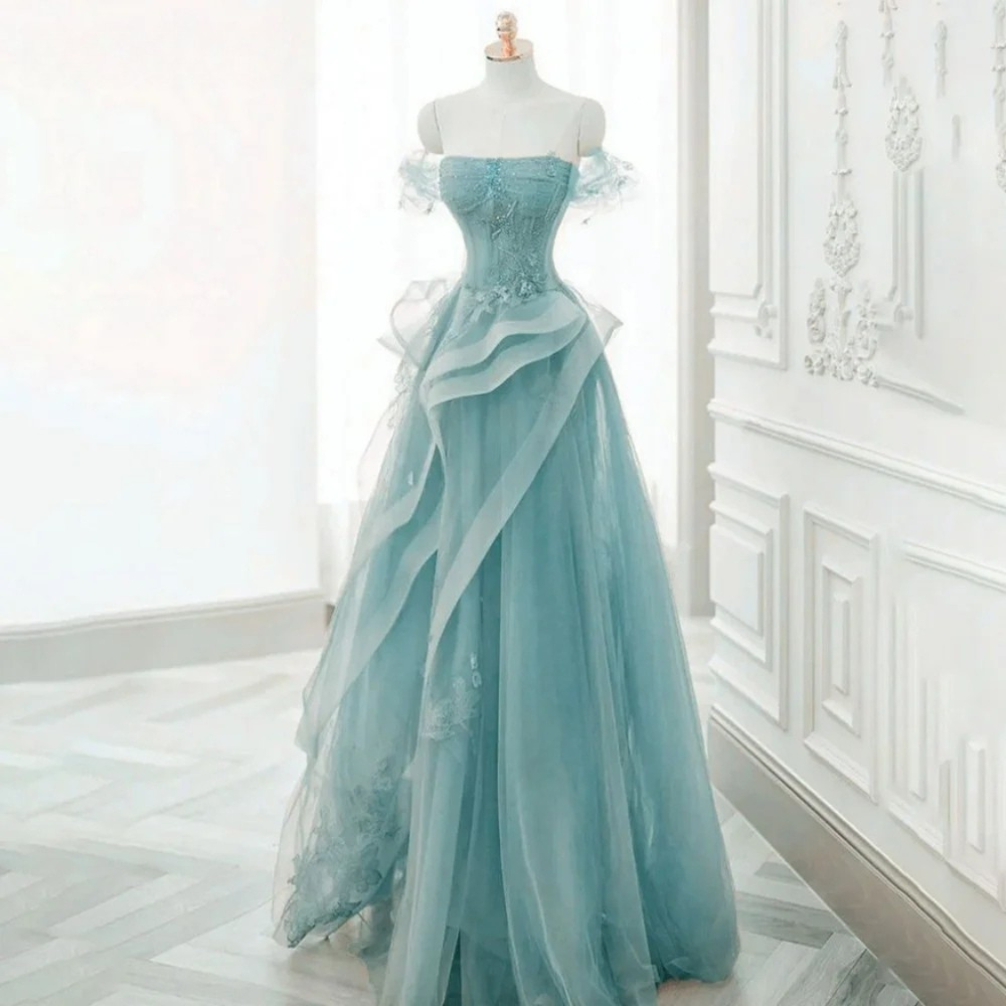 Robe de Soirée Longue - RoseTier™