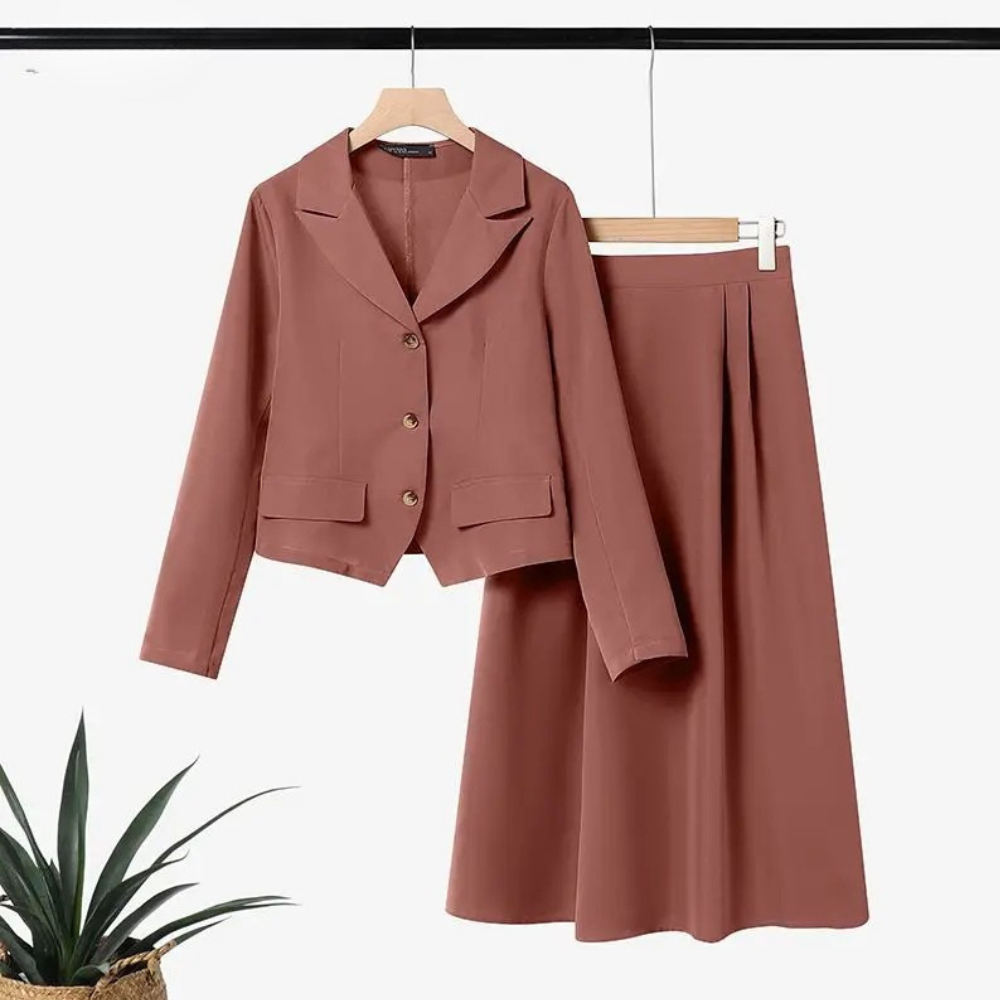 Tailleur Jupe Femme - OfficeGrace™