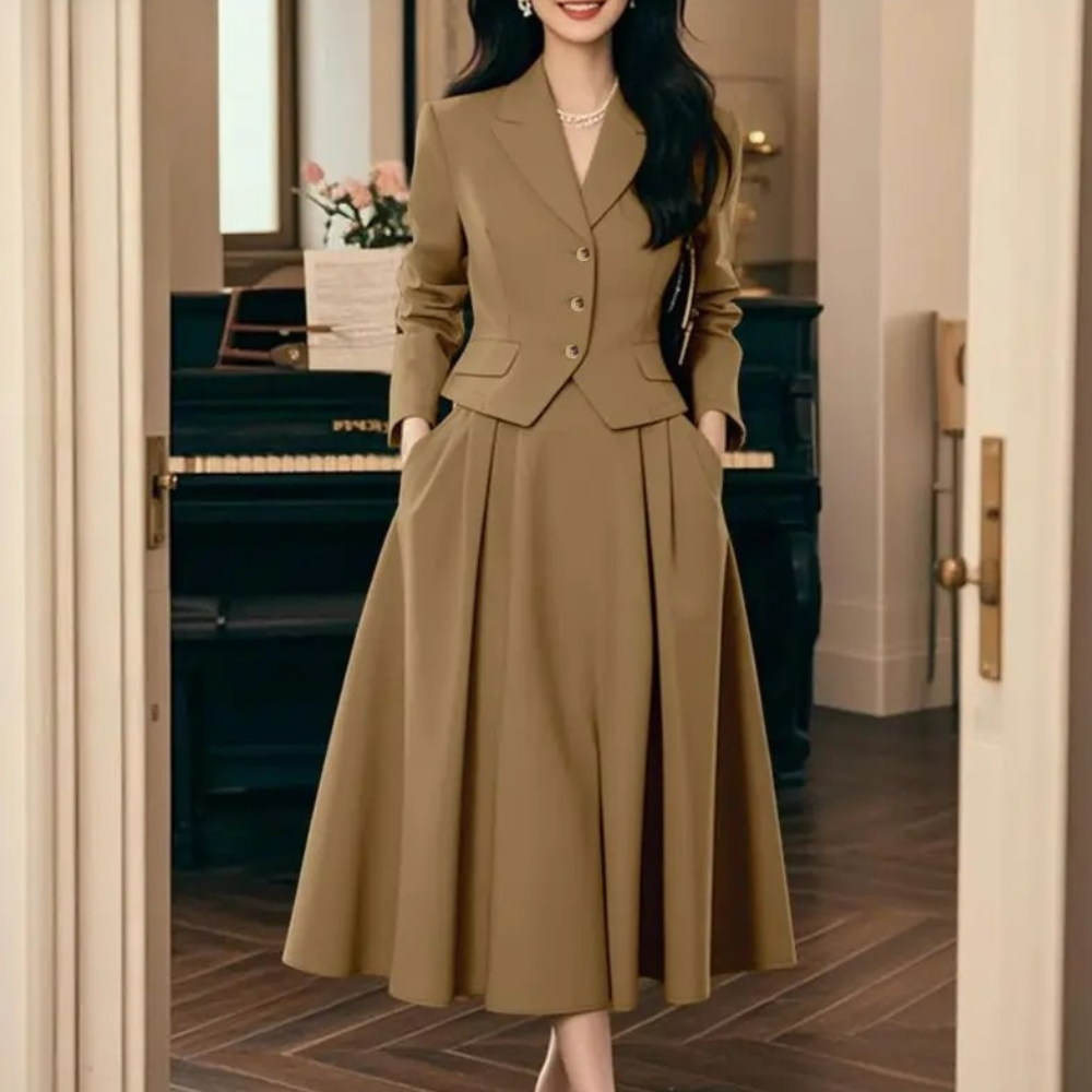 Tailleur Jupe Femme - OfficeGrace™