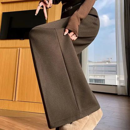 Pantalon Taille Haute Femme - WideChic™