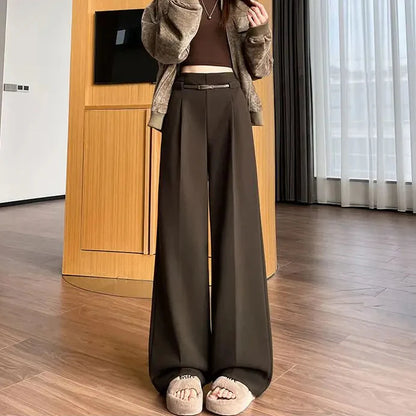 Pantalon Taille Haute Femme - WideChic™