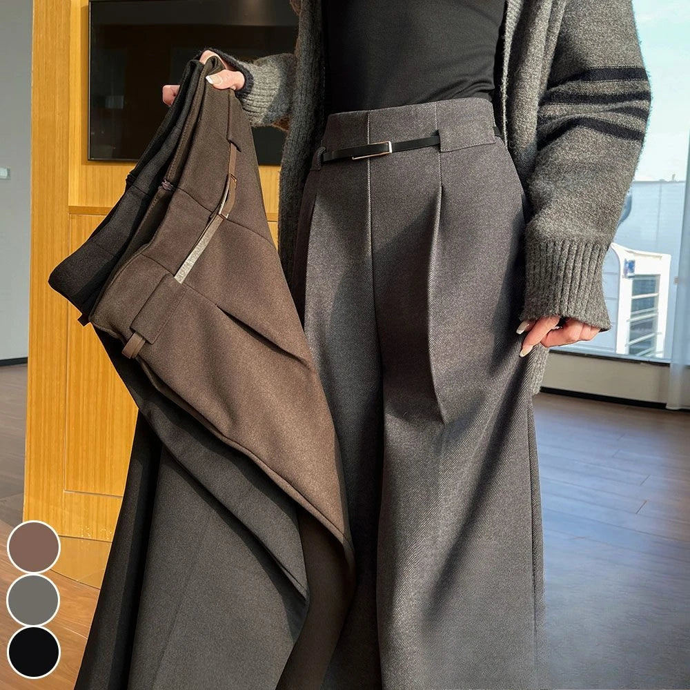 Pantalon Taille Haute Femme - WideChic™