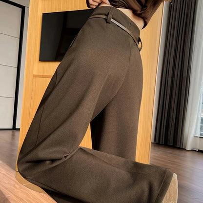 Pantalon Taille Haute Femme - WideChic™