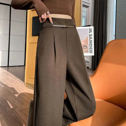 Pantalon Taille Haute Femme - WideChic™